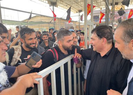 بازدید مجدد دکتر مخبر از مرز مهران در آستانه اربعین حسینی/ تاکید بر مدیریت زمانی زائران برای سفر به عراق