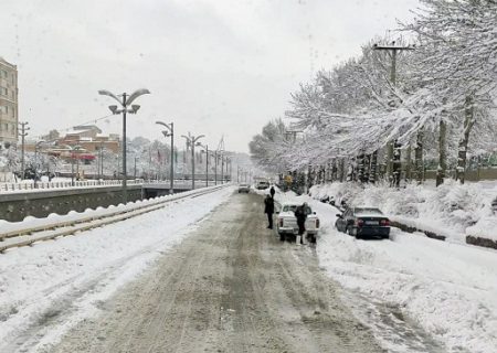 دمای هوا در کردستان به ۱۶ درجه زیر صفر رسید