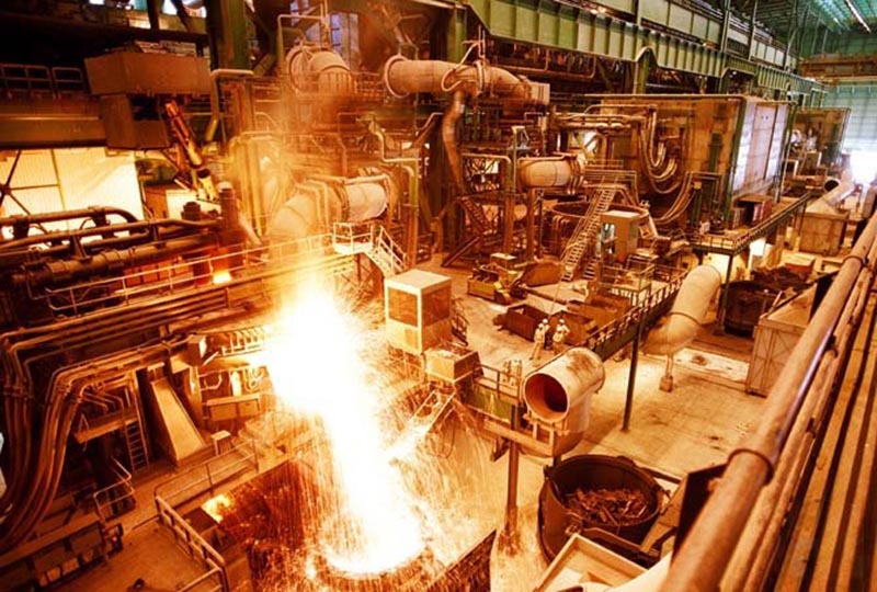 کارخانه آهن اسفنجی بیجار تکمیل کننده زنجیره فولاد