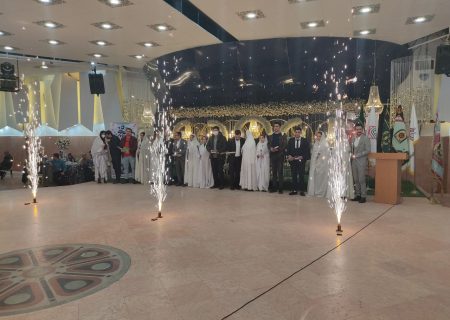 برگزاری جشن ازدواج فرزندان پرسنل نیروهای مسلح در کردستان