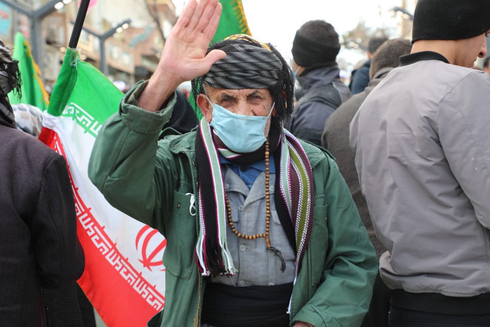 حضور پرشور مردم کردستان در راهپیمایی ۲۲ بهمن + تصاویر
