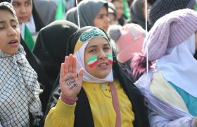 شکوه حضور کردستانی ها در راهپیمایی یوم الله ۲۲ بهمن