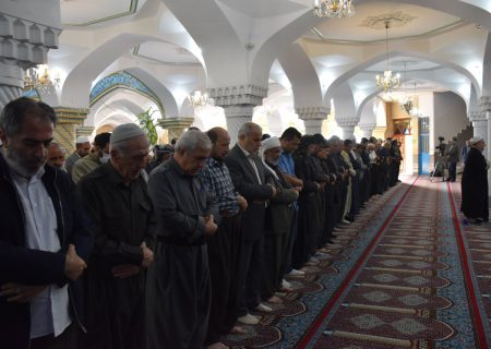 نماز عید فطر در استان کردستان اقامه شد + عکس