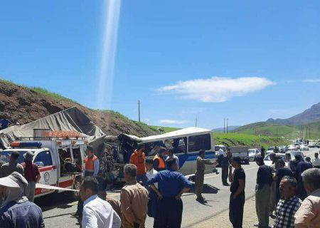 ۶ نفر بر اثر حادثه رانندگی در محور کامیاران-پالنگان جان خود را از دست دادند