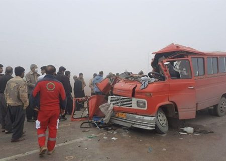 واژگونی مینی‌بوس در جاده سنندج- مریوان ۲ نفر را به کام مرگ فرستاد
