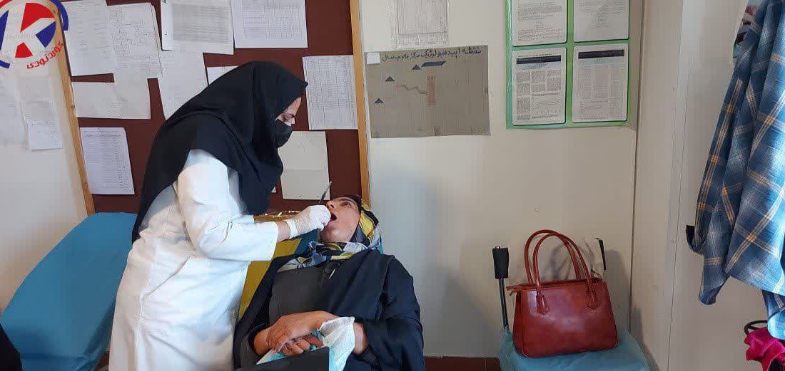 ارائه خدمات رایگان دندانپزشکی گروه های جهادی در مناطق محروم استان کردستان