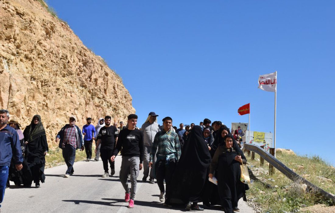 صعود سراسری راهیان نوری از کردستان به ارتفاعات بازی دراز 