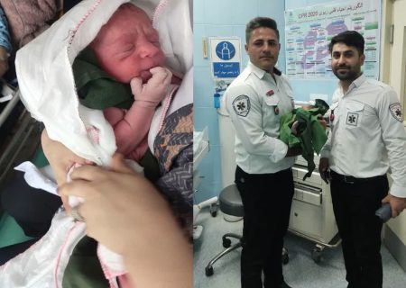 تولد نوزاد عجول در آمبولانس اورژانس سروآباد