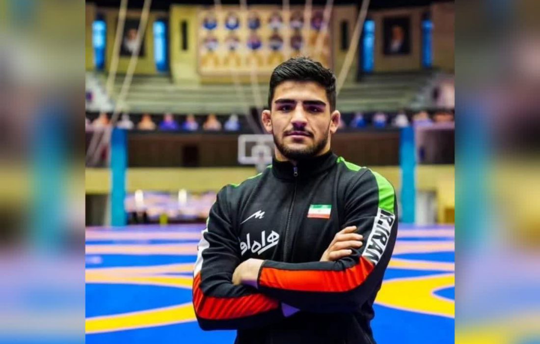 کسب نشان طلای مسابقات کشتی آزاد جام بین المللی جهان پهلوان تختی توسط ورزشکار کردستانی