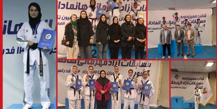 کسب ۱۲ مدال برتر رقابت‌های قهرمانی هانمادانگ کشور توسط تکواندوکاران کردستان