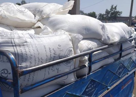کامیون حامل آرد قاچاق در کردستان توقیف شد