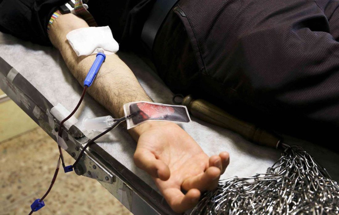 بیش از ۲۰۰ نفر بیجاری در دهه اول محرم خون خود را اهدا کردند