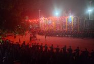 مراسم عزاداری شب تاسوعای حسینی در سریش‌آباد