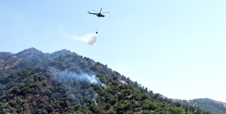 استاندار کردستان: ۲ بالگرد دیگر برای اطفای آتش‌سوزی جنگل‌های مریوان اعزام می‌شود