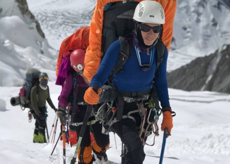 روایت۱۳ روز تلاش اولین بانوی کُرد فاتح قله ۷ هزار متری