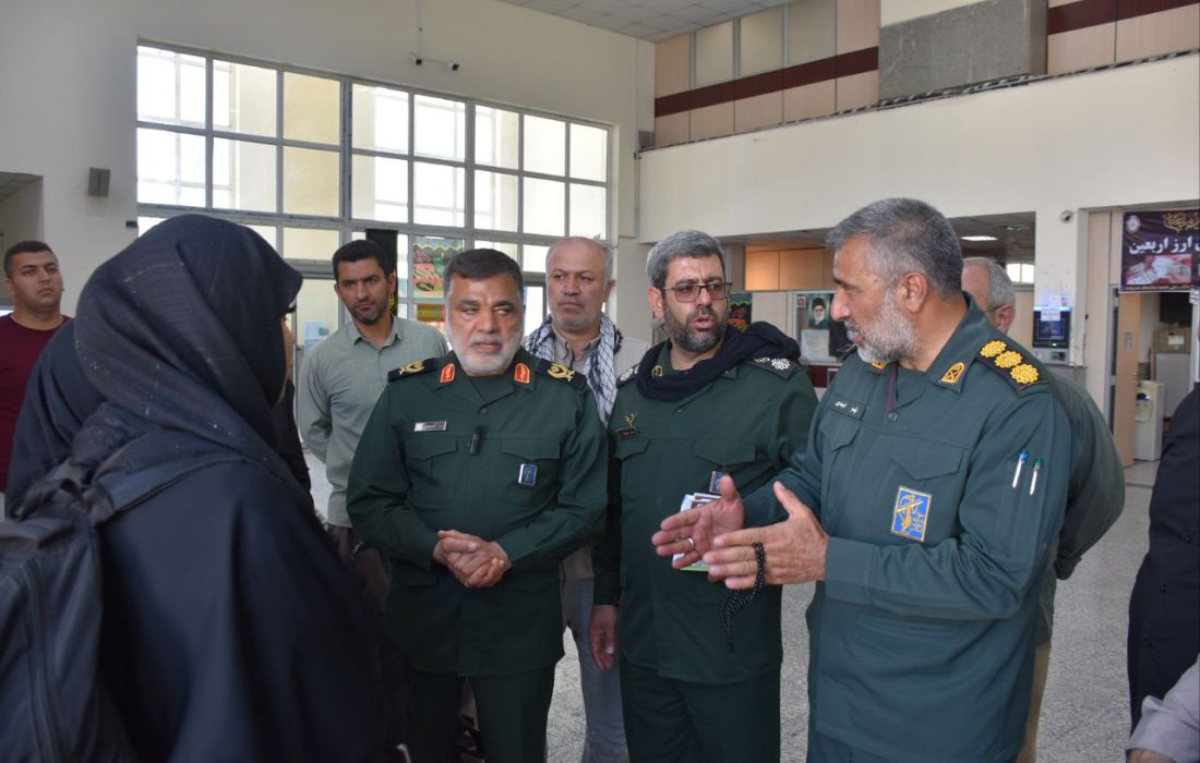 خدمت‌رسانی بیمارستان‌های صحرایی سپاه به زائران اربعین در مرز‌های کشور