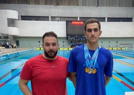 کسب ۳ مدال طلا و نقره شناگر کردستانی در رقابت‌های قهرمانی کشور