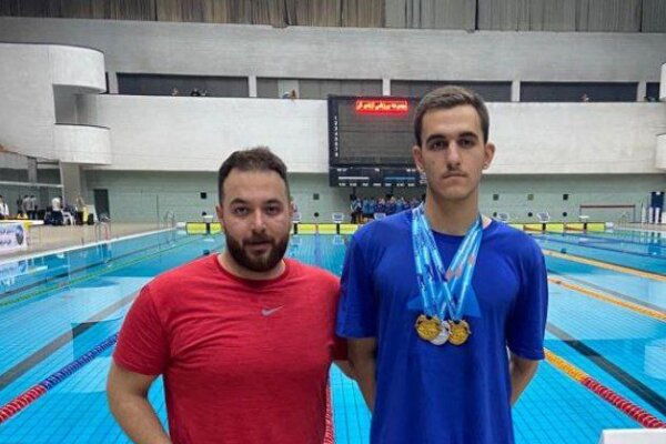 کسب ۳ مدال طلا و نقره شناگر کردستانی در رقابت‌های قهرمانی کشور