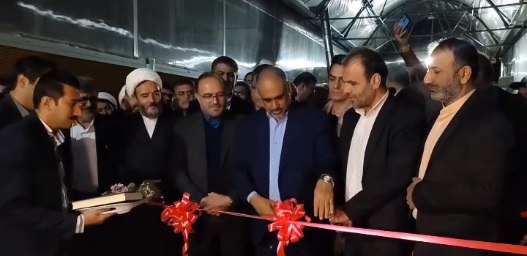 مجتمع گلخانه‌ای قباسرخ بیجار با حضور وزیر جهاد کشاورزی افتتاح شد