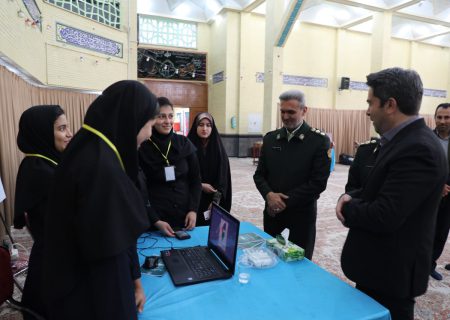 بازدید معاونت اجتماعی و رئیس پلیس فتا کردستان از پنجمین رویداد سراسری تولید محتوای دیجیتال بسیج