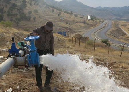 طرح جهاد آبرسانی به روستاهای کردستان بیش از ۴۵ درصد پیشرفت دارد