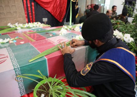 استقبال از شهدای خوشنام در کردستان با عطر و بوی فاطمی