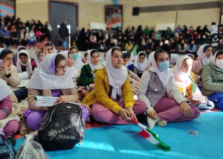 برگزاری همایش دختران حاج قاسم در شهرستان دهگلان