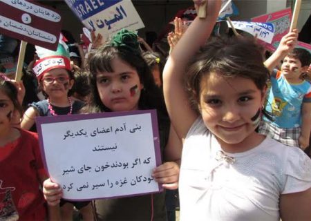 هزار کودک سنندجی در حمایت از کودکان غزه گردهم می‌آیند