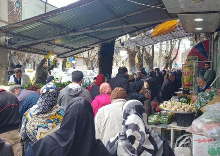 حال خوش بازار شب عید در بیجار به روایت تصویر