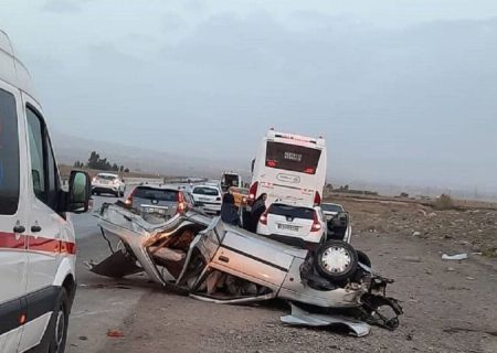 فوت ۱۳ نفر در حادثه رانندگی نوروز امسال در کردستان