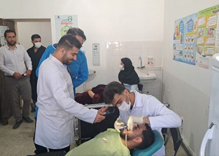  ۴۱۰ مورد خدمات رایگان دندانپزشکی در سروآباد ارائه شد