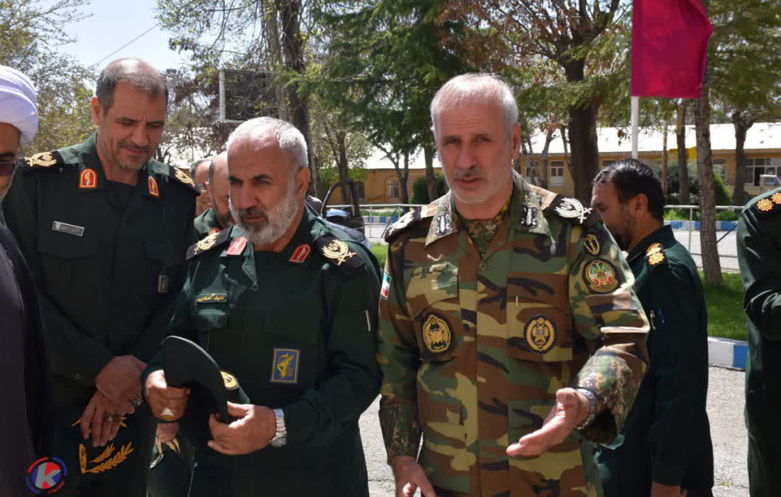 فرمانده سپاه بیت‌المقدس با فرمانده لشکر ۲۸ پیاده کردستان دیدار کرد