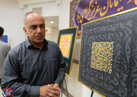 نمایشگاه آثار هنرمند کردستانی برپا شد